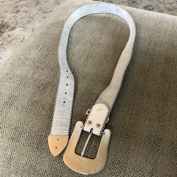 ❤️ GORGEOUS LEATHER  rhinestone belt - Picture 7 of 8